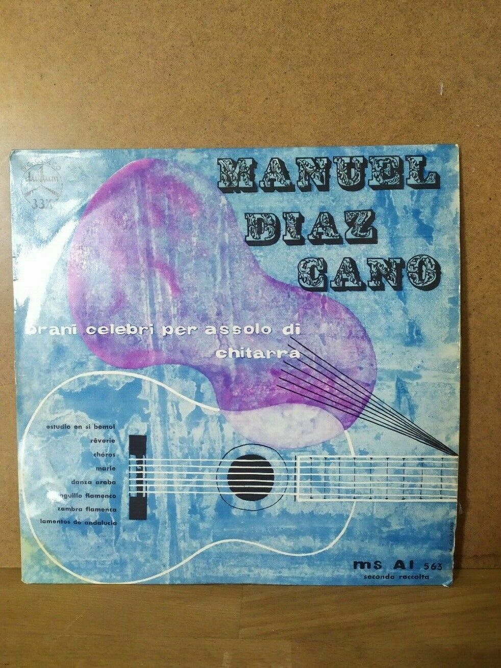 Manuel Diaz Cano - famous songs for guitar solo 