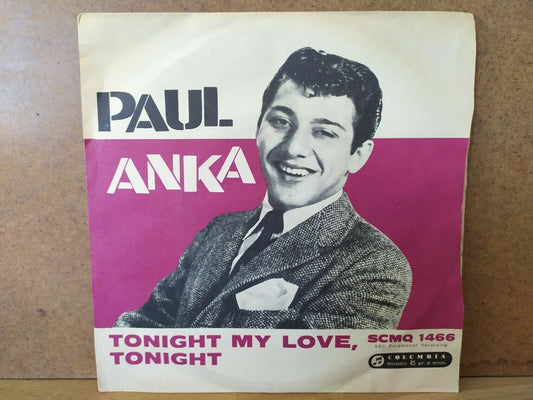 Paul Anka – Tonight My Love, Tonight / I'm Just A Fool Anyway