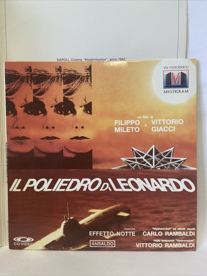 LE POLYHEDRO DE LEONARDO - Vidéodisque / Disque Laser - Multigramme - "Effet Nuit"