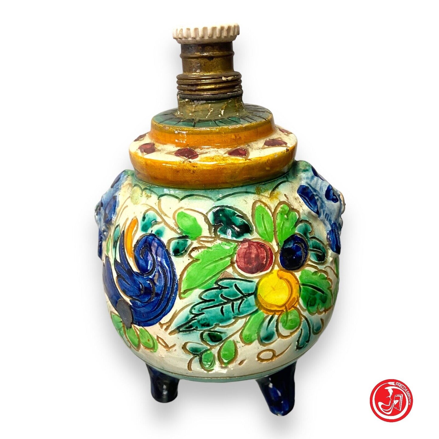 Made in Italy ceramic oil candle