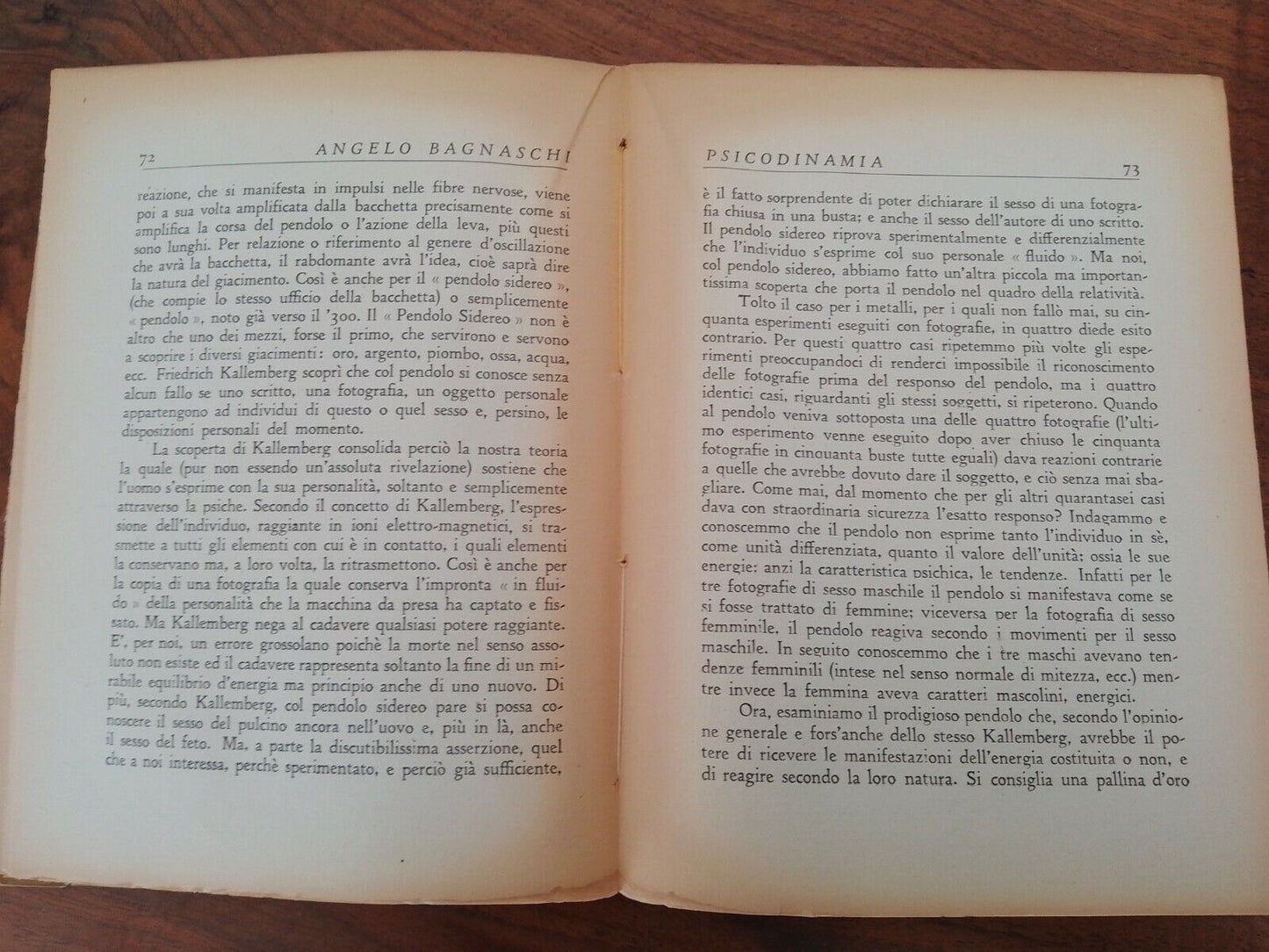 Psicodinamica, A.Bagnaschi, "La Prora", Milano, 1936 - Raro