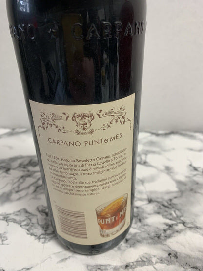 bottiglie da collezione - Carpano Punt e Mes - Vermut