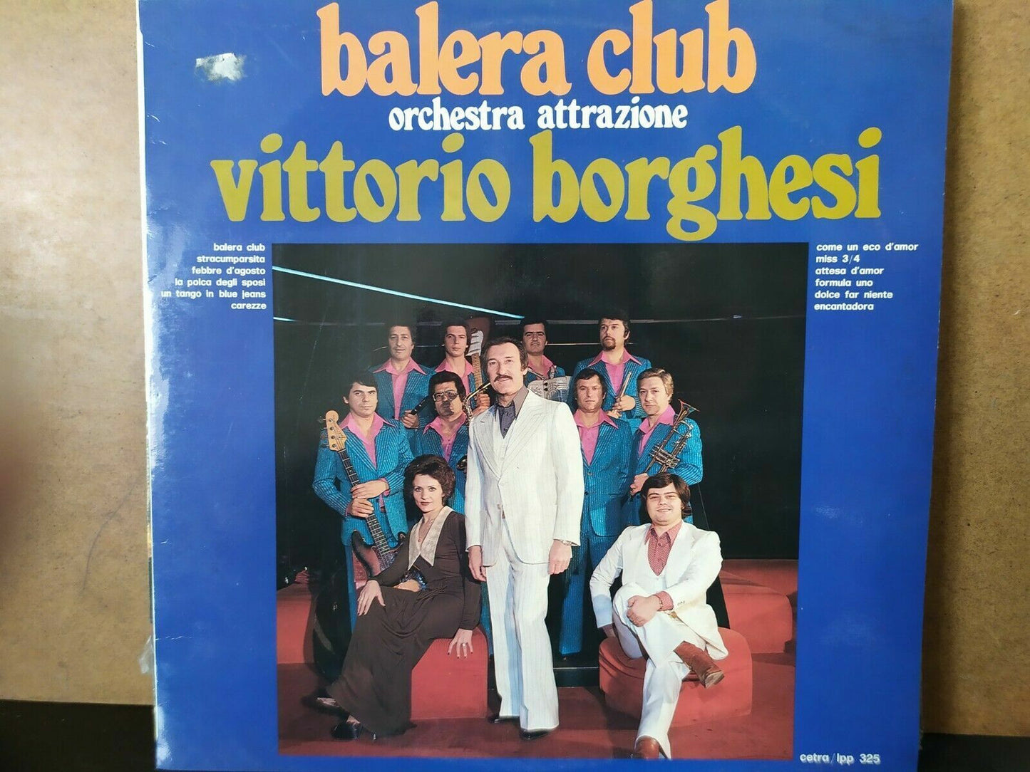 Orchestre d’attraction Vittorio Borghesi – Balera Club 