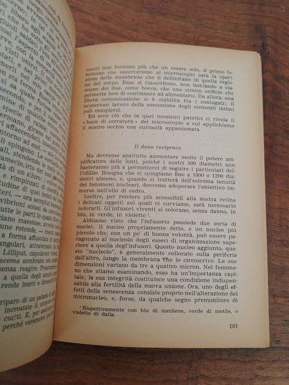 Le meraviglie del microscopio, M.Roland,  BUR, 1950