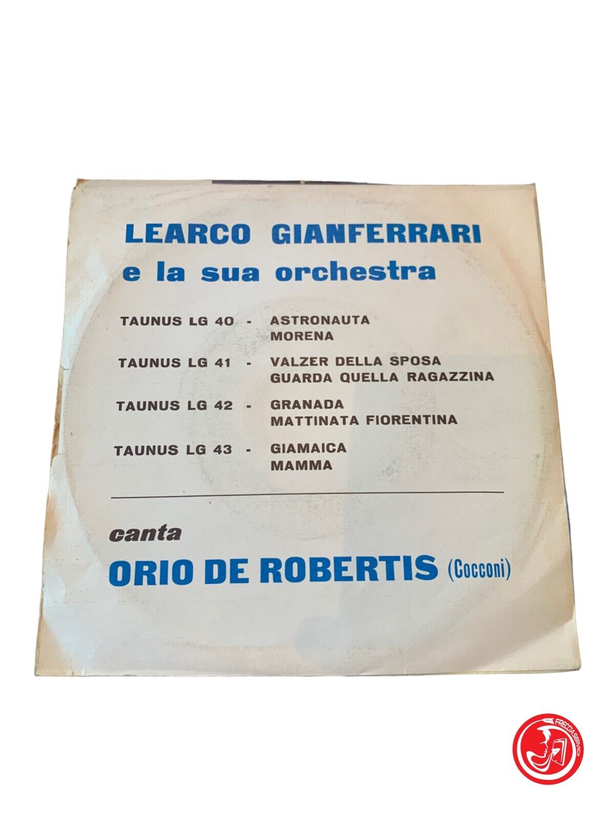 Learco Gianferrarri - Valzer della sposa / Guarda quella ragazzina