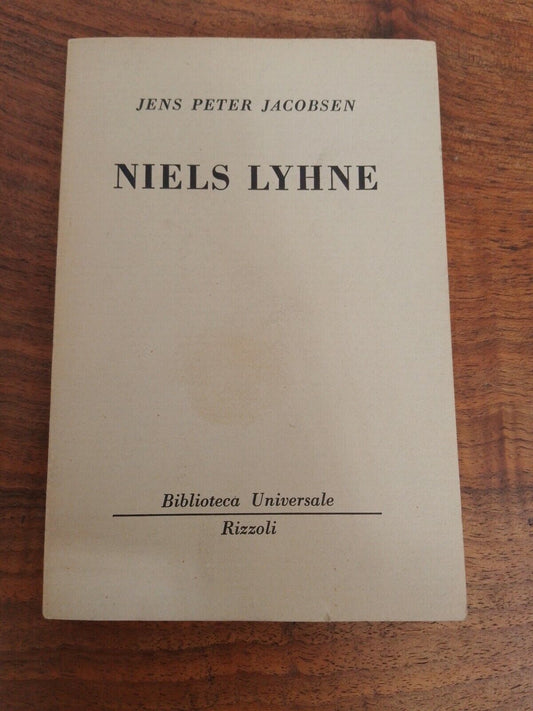 Niels Lyhne, par Jens Peter Jacobsen, BUR 1365 - 1367 Ed. Rizzoli 1958