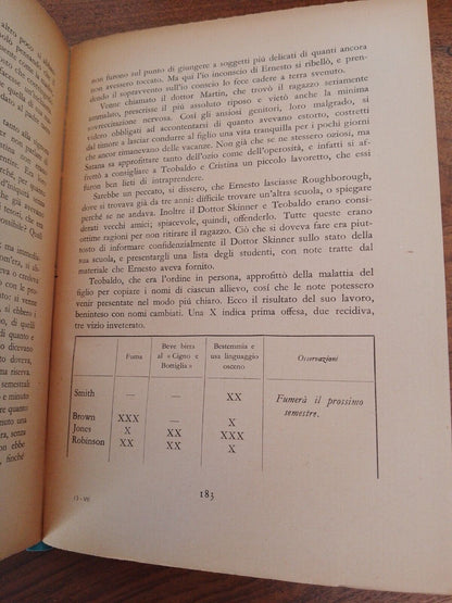 C'est ainsi que meurt la chair - Samuel Butler, 1939 Einaudi - 1ère édition