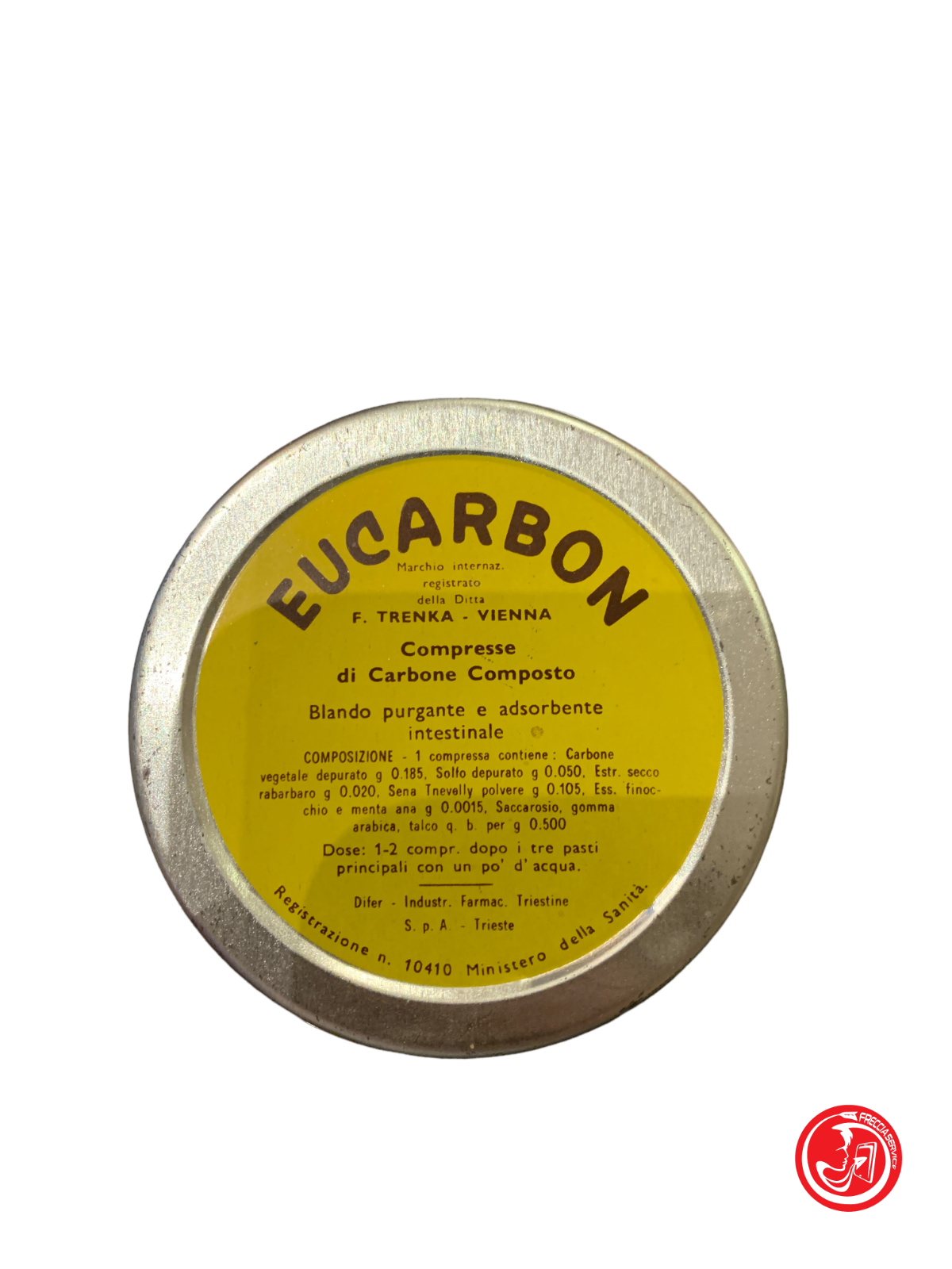 Eucarbon tin box