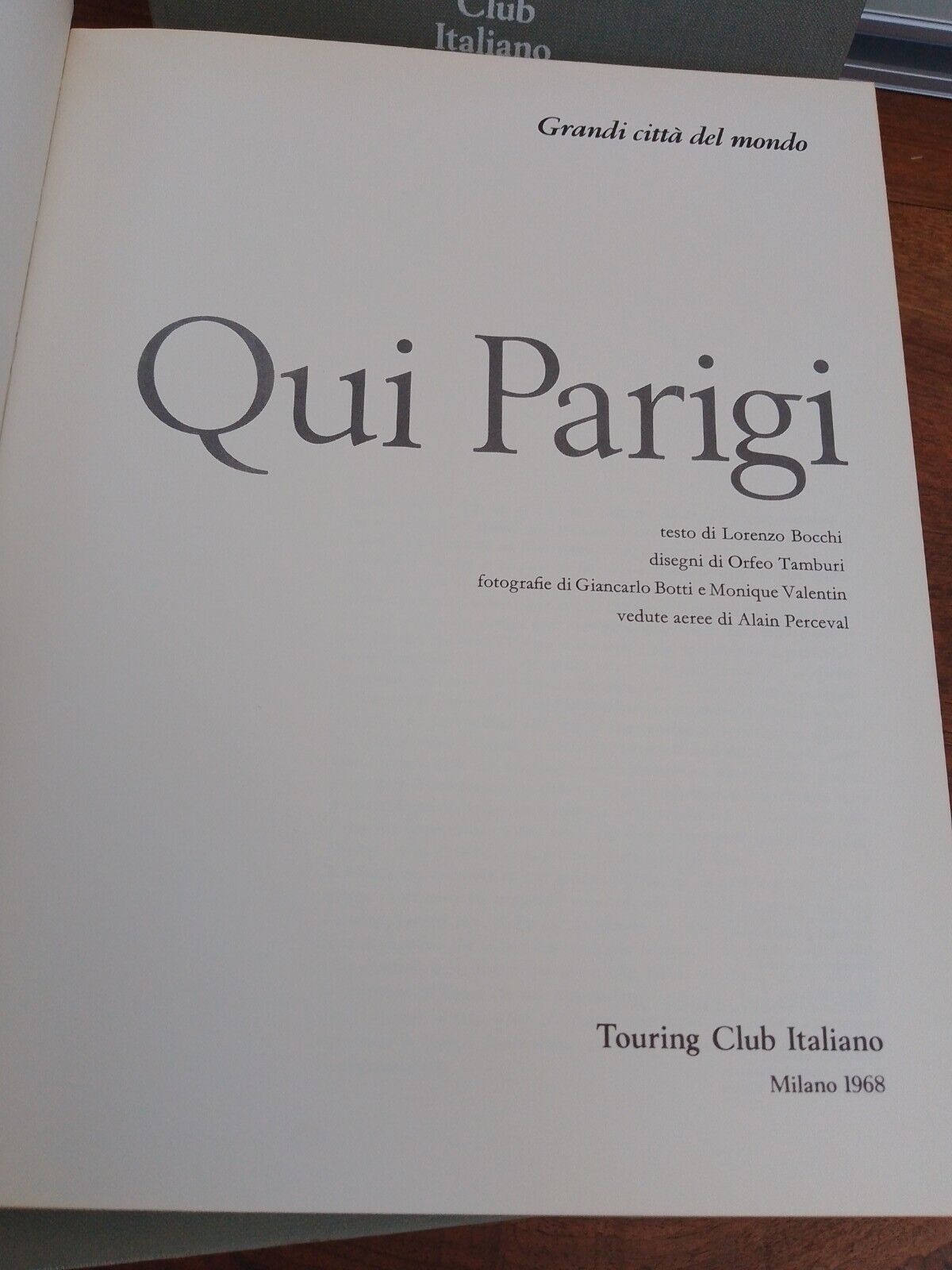 Grandi città del mondo - 9 volumi - Touring Club Italiano - 1969