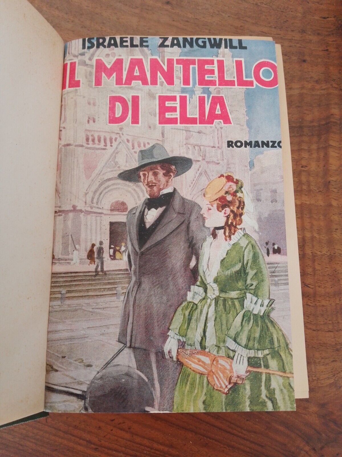 Il Mantello di Elia, Israele Zangwill, Sonzogno 1932