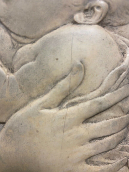 Sacred plaster sculpture - Relief