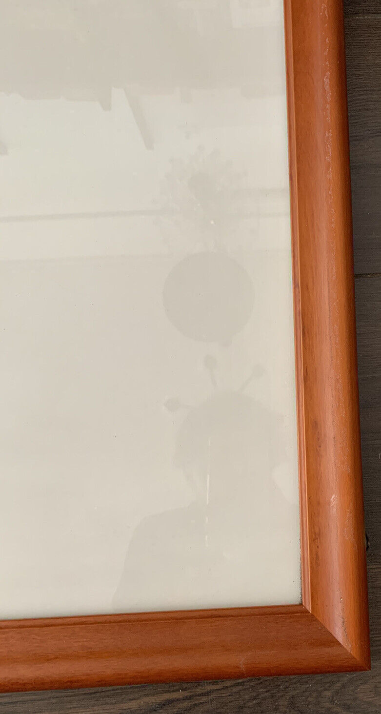 Tableaux avec cadre en bois