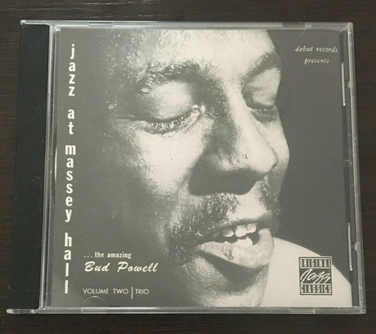 BUD POWELL TRIO - JAZZ AT MASSEY HALL VOL.2 - JAPON CD 1992 W/OBI - NOUVEAU ! SCELLÉ! 