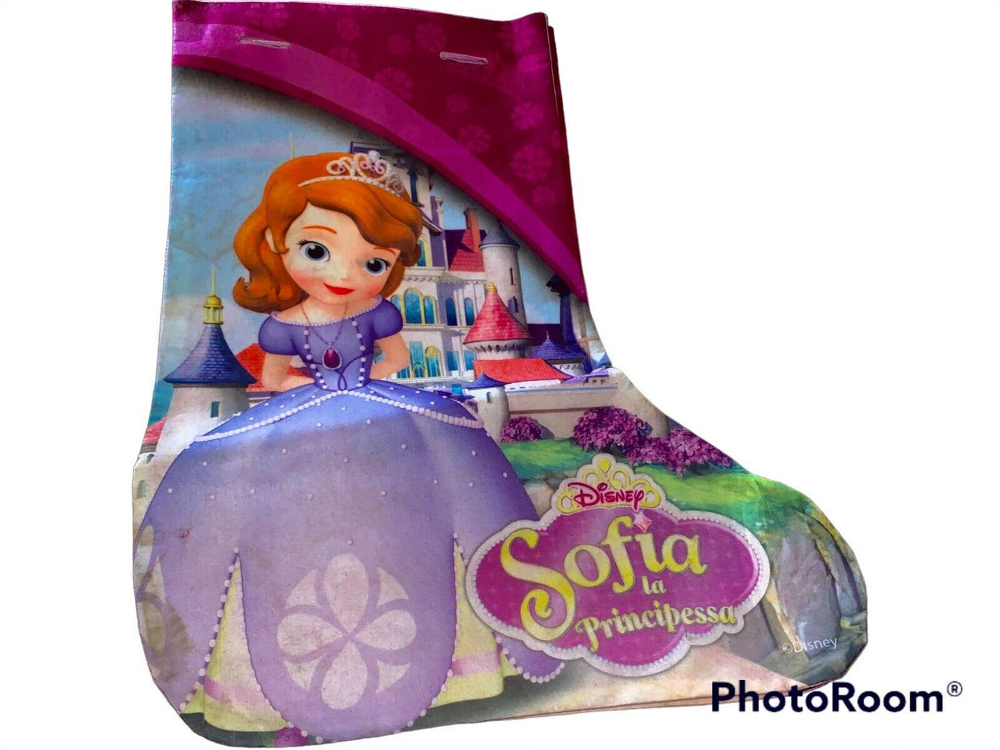 CALZA VUOTA BEFANA PRINCIPESSA SOFIA