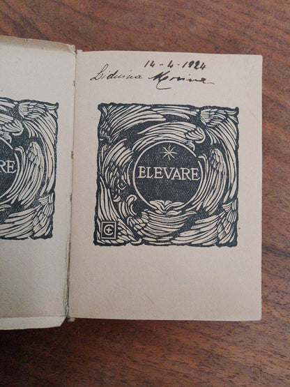 Teresa Raquin, E. Zola, maison "Gloriosa" éd. Italien, 1921, Mini-rare