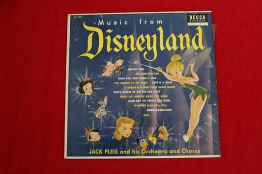 Jack Pleis And His Orchestra And Chorus ‎– Music From Disneyland