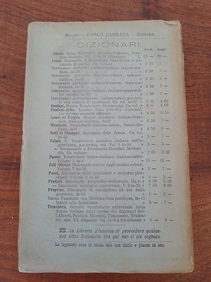 Epistolary of A.Manzoni, G. Sforza, Volume Second, Carrara Ed., 1883+ article