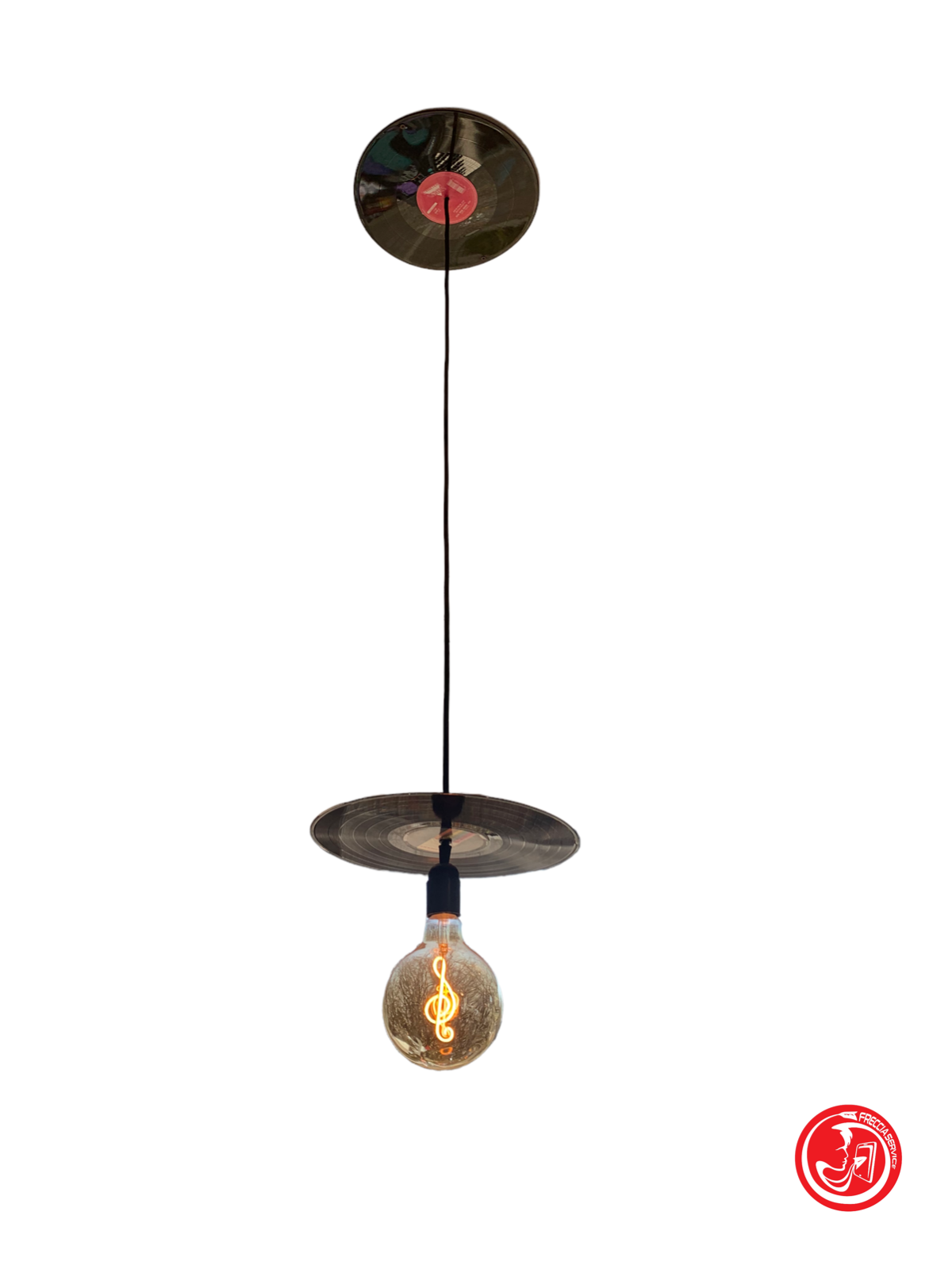 VINYL CHANDELIER