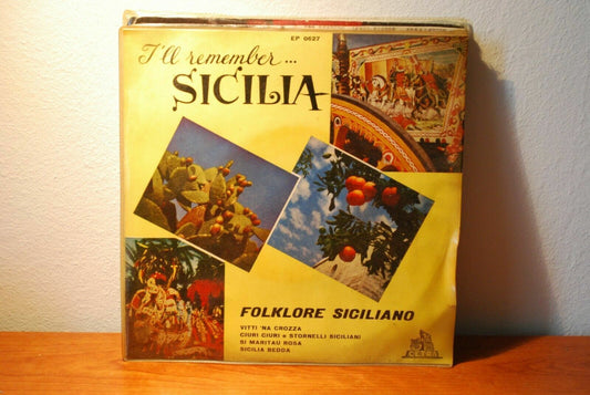 Vinile Complesso Santonocito ‎– I'll Remember... Sicilia