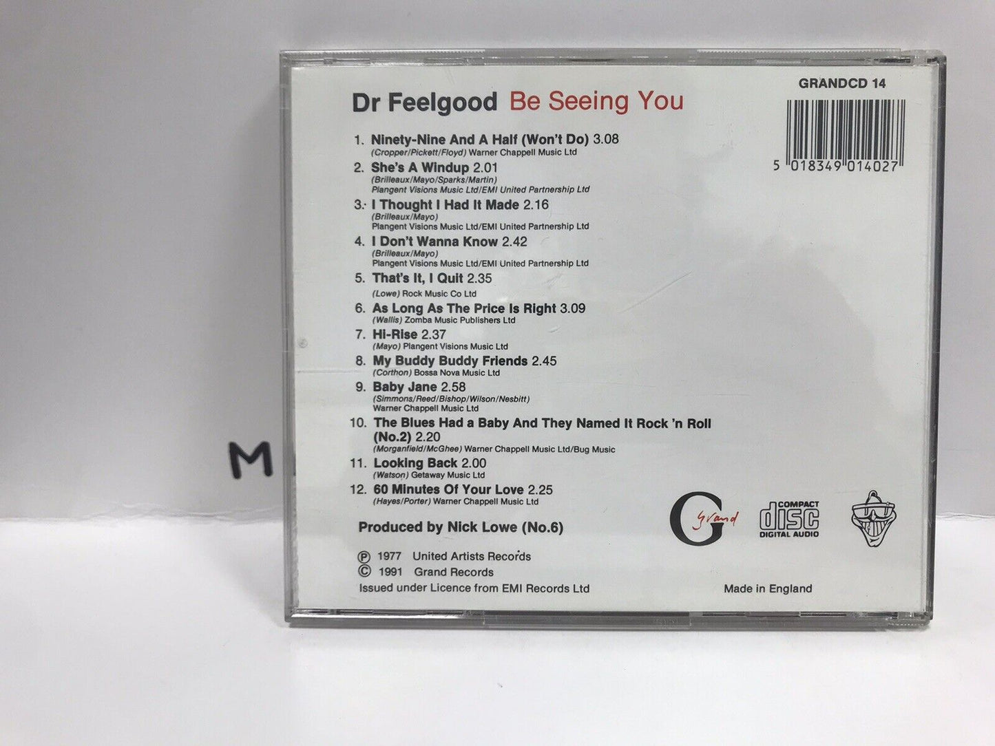 Dr. Ferlgood - be seeing you