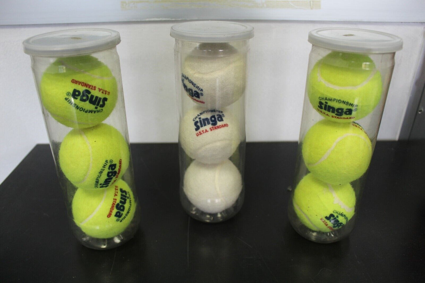 Vintage Singa tennis balls