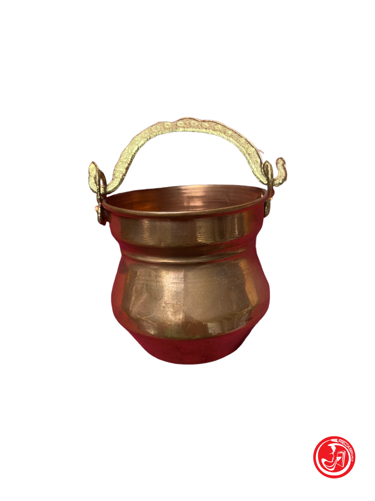 Copper furnishing accessory - small bucket