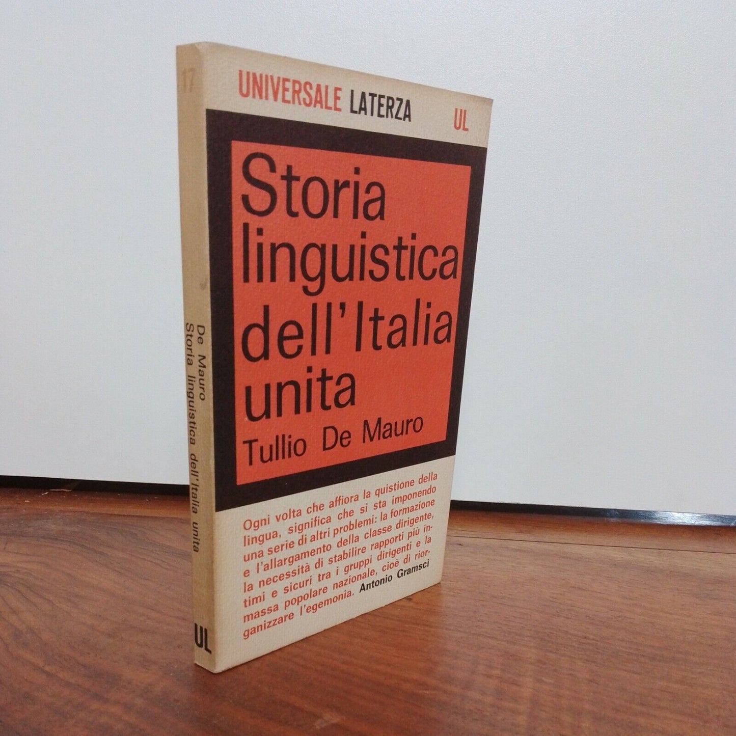 Tullio de Mauro, Storia linguistica dell'Italia Unita, Universale Laterza 1965