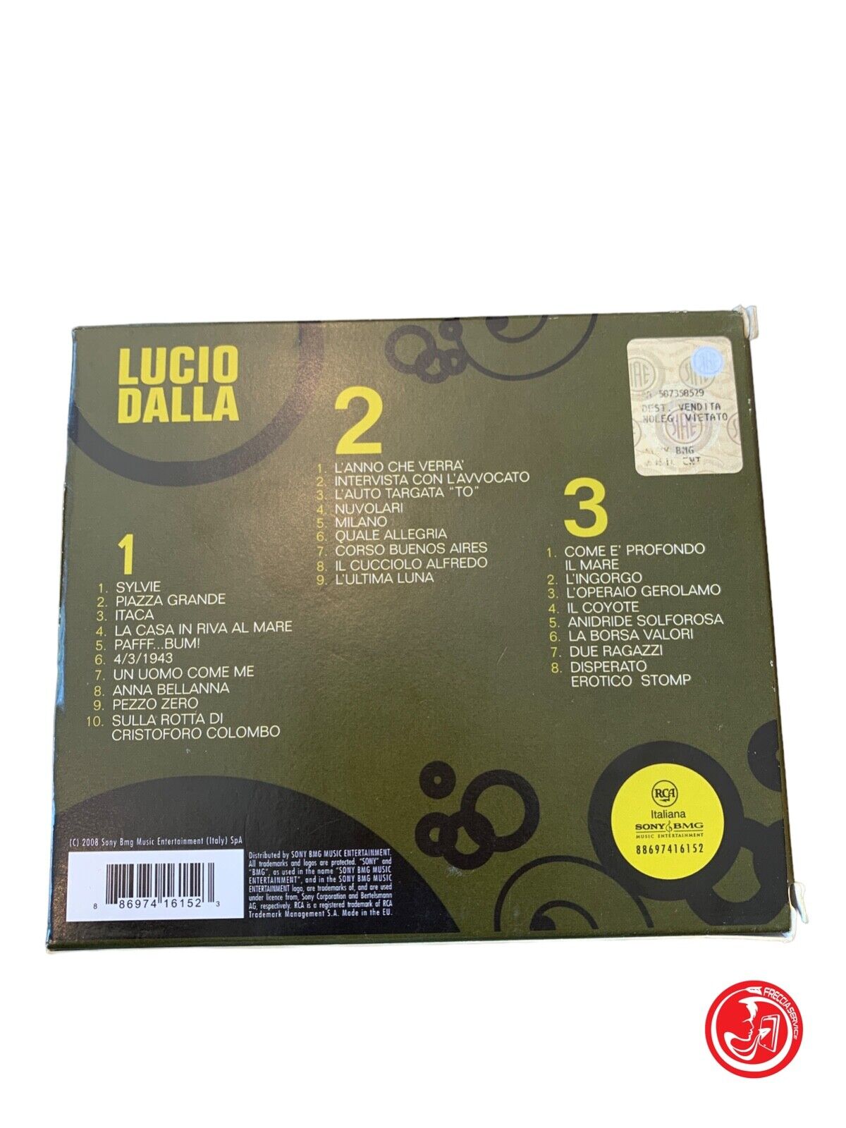 Lucio Dalla – Lucio Dalla 3CD Compilation