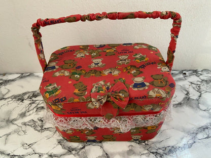 The Bears trunk in vintage fabric