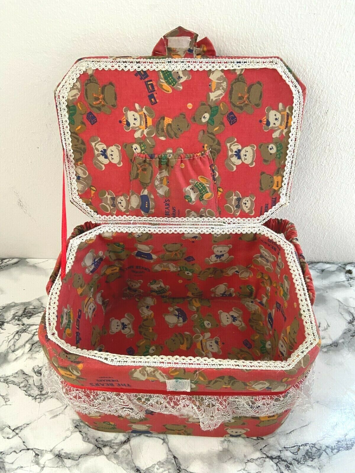 The Bears trunk in vintage fabric