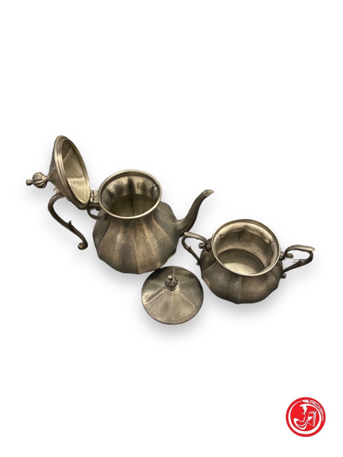 Pewter coffee set 