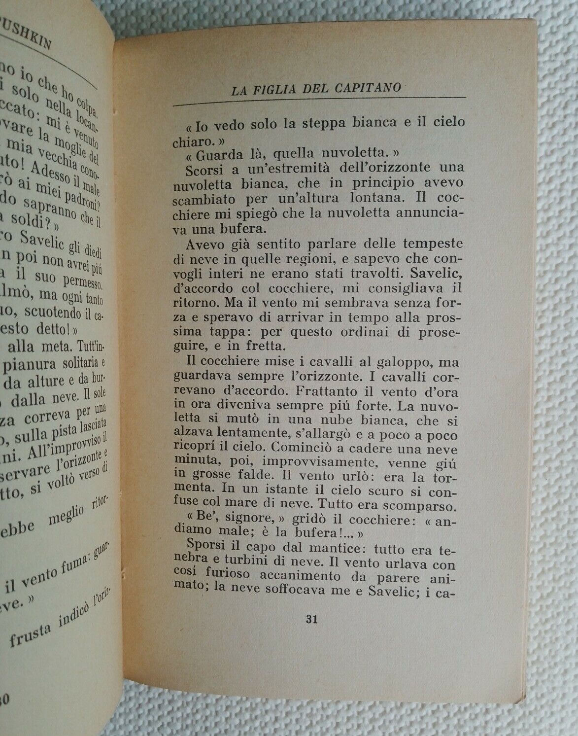 La figlia del capitano, Pushkin, Bompiani 1942