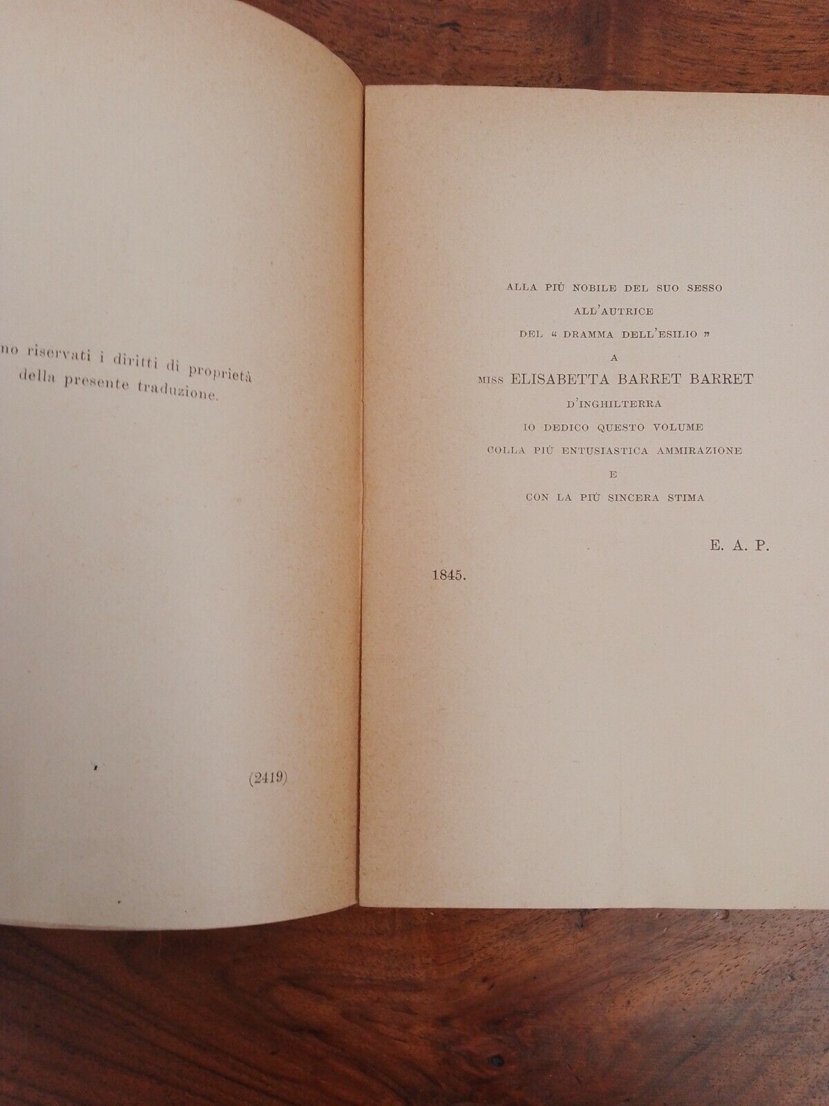 Le Livre des Poèmes, EA POE, Roux et Viarengo, 1902