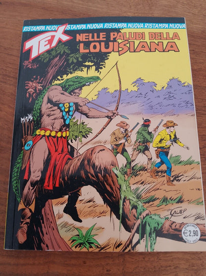 In the swamps of Louisiana, TEX - New Reprint, July 2013, n.331