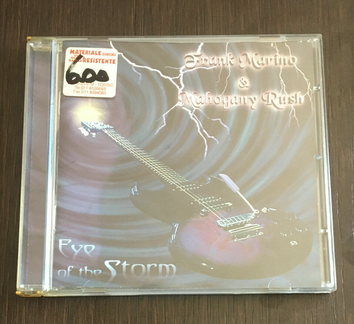 CD Frank Marino And Mahogany Rush - Eye Of The Storm