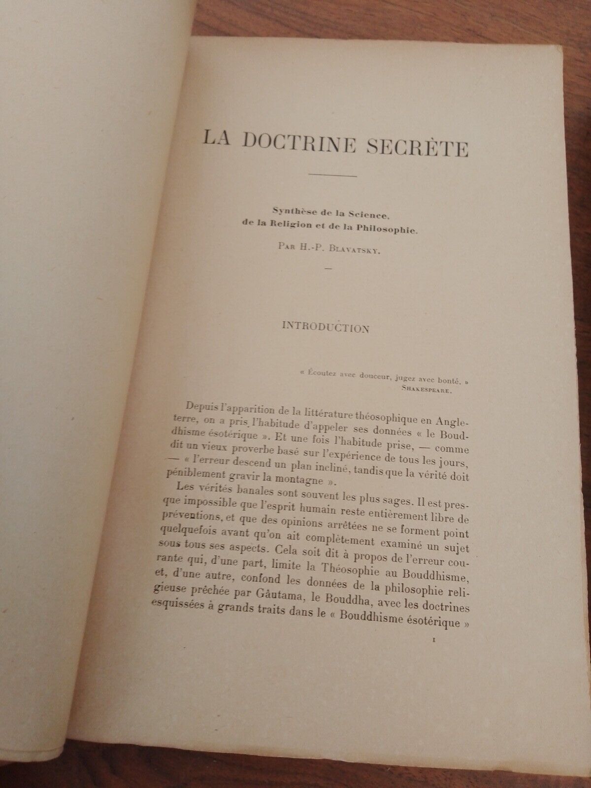 La Doctrine Secrète - Cosmogenèse - 2 Vol. - HP Blavatsky - 1918-23 Rare
