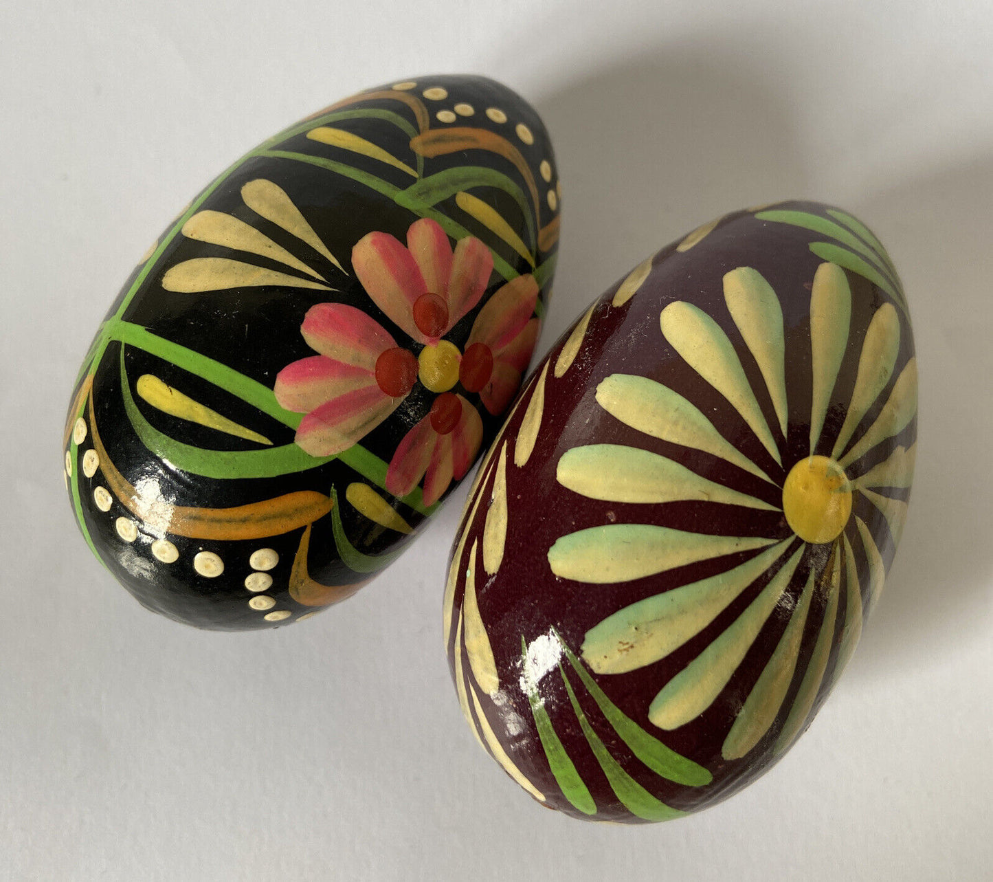 Hand Painted Wooden Eggs