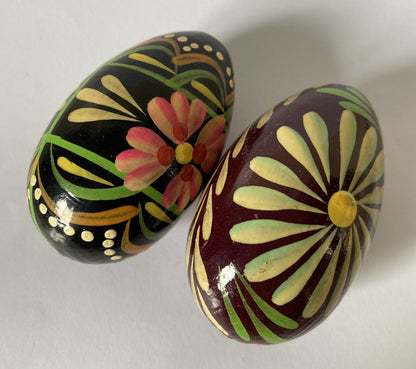 Hand Painted Wooden Eggs