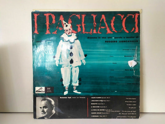 Ruggiero Leoncavallo / Beniamino Gigli Direttore Franco Ghione – I Pagliacci