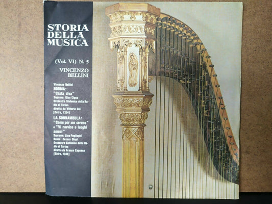 Storia Della Musica Vol. VI N. 5 / Vincenzo Bellini