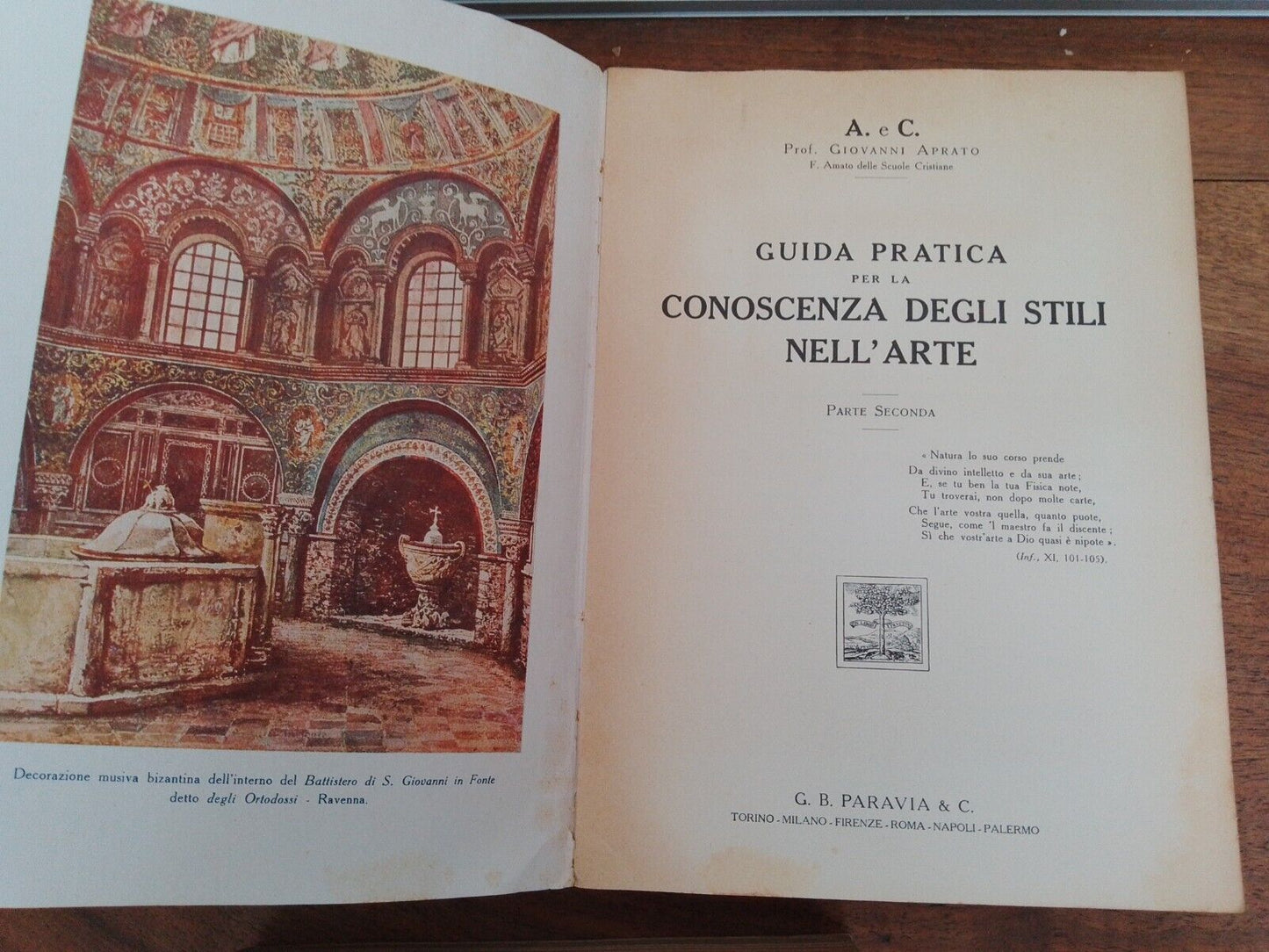 Guida pratica per la conoscenza degli stili nell'arte - 3vol. - G. Aprato - 1933