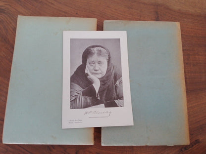 La Doctrine Secrete - Miscellanees - 2 Vol.- H.P. Blavatsky - 1919-24 Raro