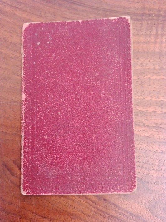 The Proverbs of Solomon, Depository of Holy Scriptures, 1911 RARE