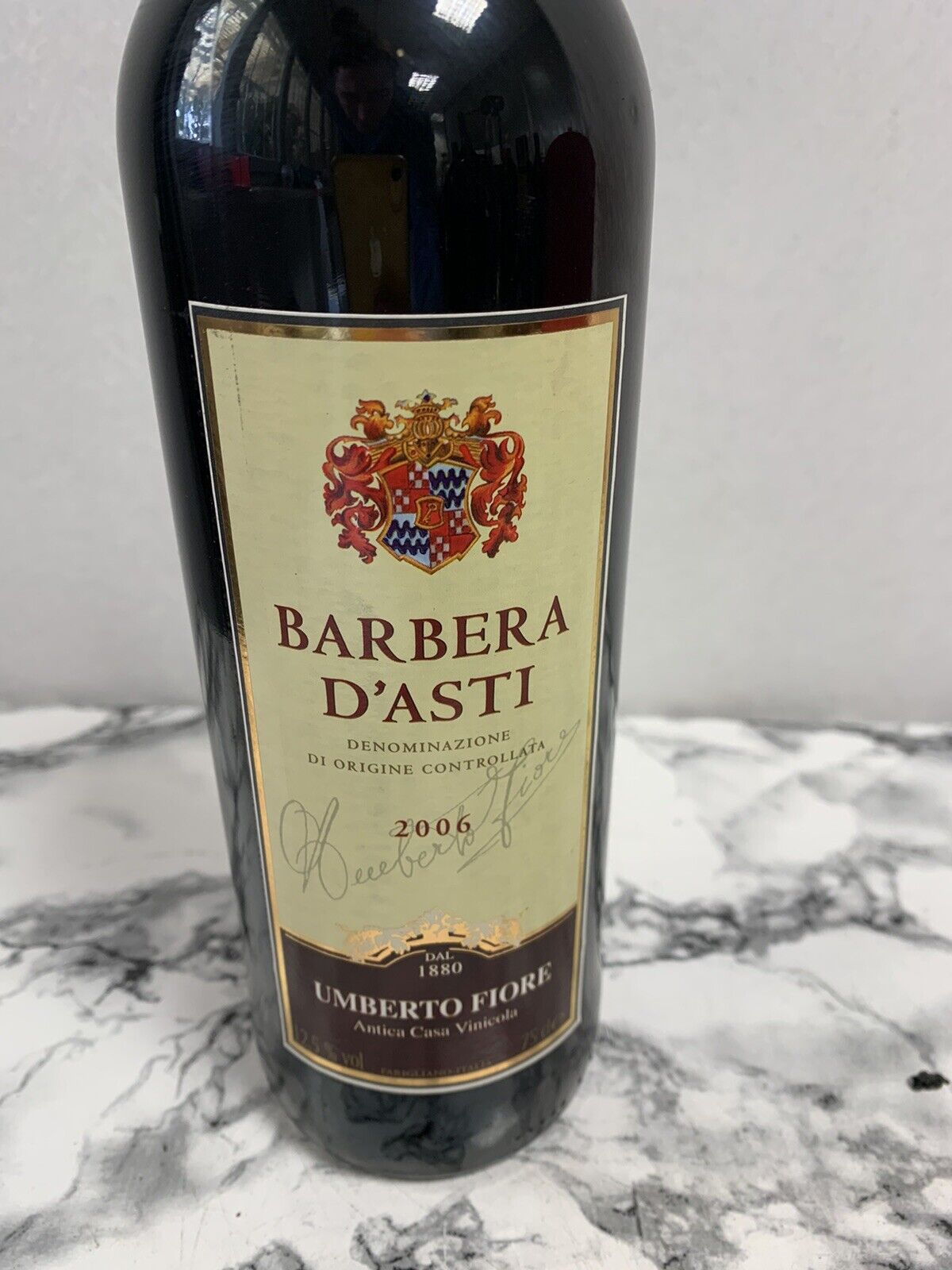 bouteille de vin Barbera D'Asti 2006 - Umberto Fiore