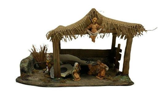 Pre-built nativity scene