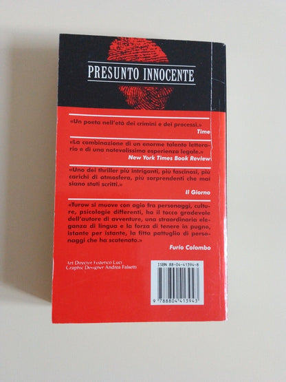 Presunto Innocente - S. Turow - Mondadori
