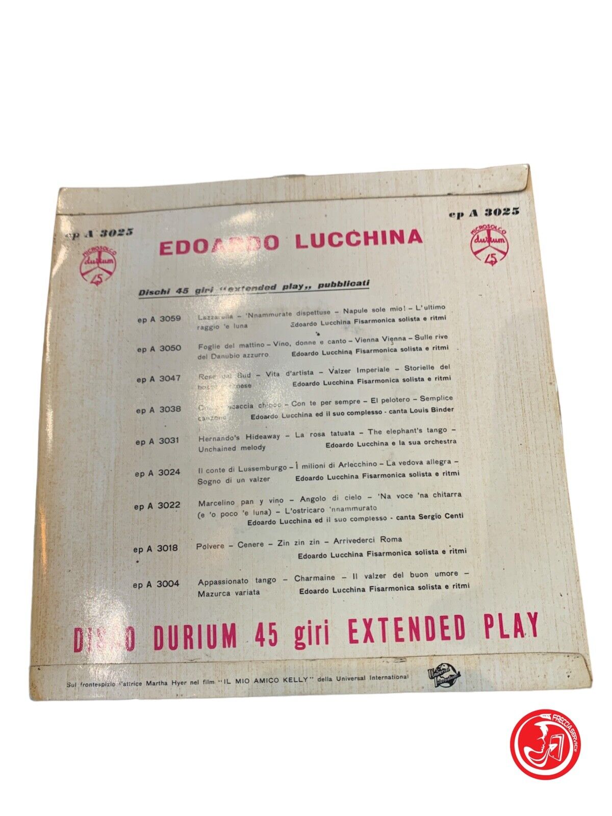 Edoardo Lucchina And His Orchestra – Garua