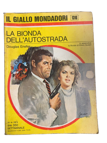 libro antico - La Bionda Dell’autostrada di Douglas  Enefer