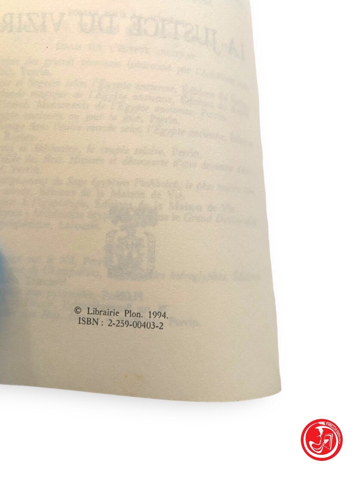 La Justice du vizir - C. Jacq - Librairie Plon, 1994.