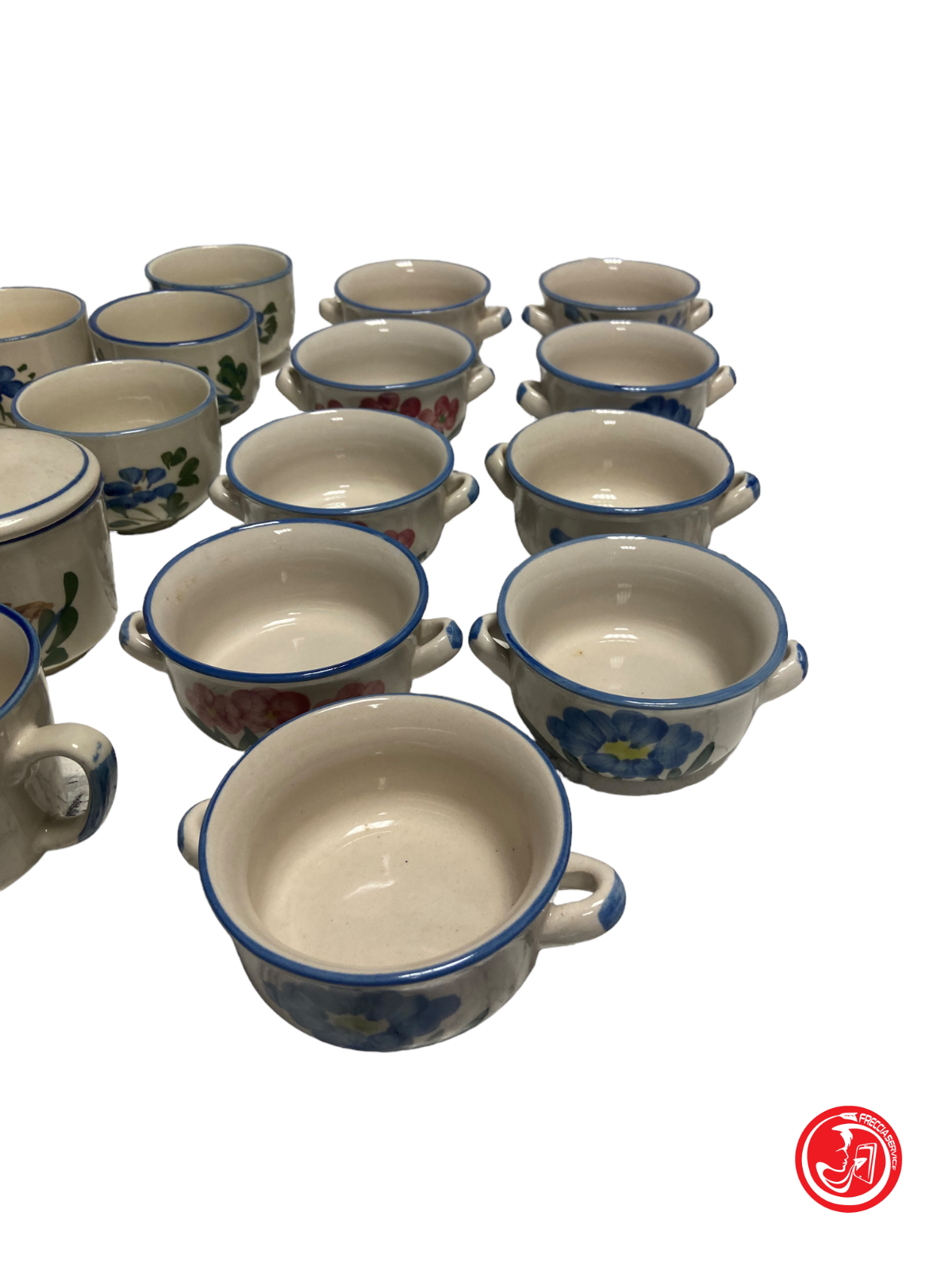 Ceramic tea set